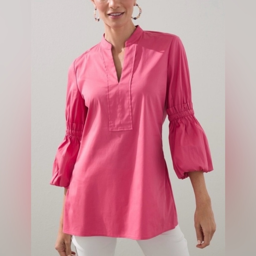 Chico's puff sleeve blouse in size xl (3)